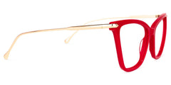 Cat Eye Red Glasses | Zeelool Glasses