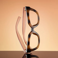 Malcolm Square Burnt Umber Frame Glasses | Zeelool