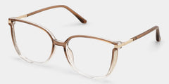 Rodz Square Brown Eyeglasses and Thin Frames Glasses