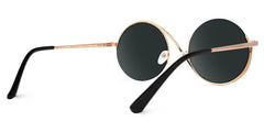 Witch Glasses - Flozif Round Black Frame Sunglasses | Zeelool