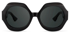 Geoffrey Geometric Black Sunglasses | Zeelool Glasses