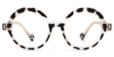 Shermier Round Two-Tone Glasses