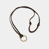 Sunglasses Strap Eyeglass Cord in Leopard Brown