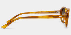 Lennon Tortoise Oval Glasses | Nostalgic Varsity Athleisure