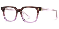 Pagel Purple Thin Frame Eyeglasses | Zeelool
