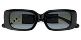 Jonas Rectangle Black Color Frame Glasses for Women | Zeelool