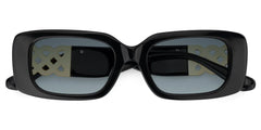 Jonas Rectangle Black Color Frame Glasses for Women | Zeelool