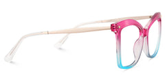 Pink-Blue Color Eyeglasses for Isaebella Frame Glasses | Zeelool