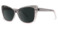 Square Farris Pink Sunglasses deals -Zeelool Glasses