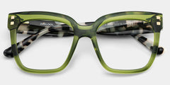 Minguela green square frame glasses Online | ZEELOOL