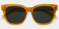 Azul beige Frame Polarized Sunglasses with square Style Online | ZEELOOL