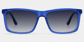 Morgan blue rectangle glasses Online | ZEELOOL