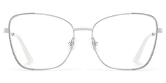 Kai Eyeglasses in Butterfly Silver Frame | Zeelool