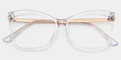 Isaebella Clear Butterfly Shaped Eyeglasses | Zeelool