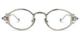 Oval Serena Silver Eyeglasses and Glasses Frames Deals