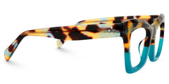 New Arrival Peacock-Blue Color for Benitez Frame Glasses | Zeelool