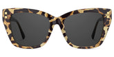 Tessia Leopard Square Glasses Women's Glasses | Zeelool
