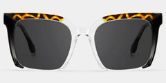Misty Square Black Sunglasses | Zeelool Glasses