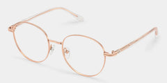Titanium Celena Eyeglasses, Celena Round Glasses -Zeelool Glasses