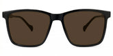 Burgos Square Black Glasses | Zeelool Glasses