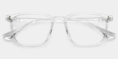 Martinez Square Clear Glasses | Zeelool Glasses