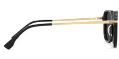 Jetson Black Rectangle Sunglasses Online | Zeelool