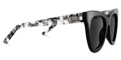 Yaser Cat-eye Black Eyeglasses and Acetate Frames
