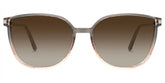Rodz Square Gray-Pink Eyeglasses and Glasses Frames