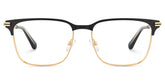 Marshall Gold Rectangle Prescription Glasses | Zeelool