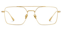 Jensen Eyeglasses in Aviator Gold Frame | Zeelool