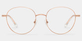 Titanium Celena Eyeglasses, Celena Round Glasses -Zeelool Glasses