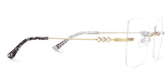 Tierney Designer Butterfly Metal Rimmed Spectacles | Zeelool