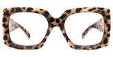 Yael Square Light-Tortoise Glasses | Zeelool Glasses