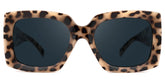 Yael Square Light-Tortoise Sunglasses | Zeelool Glasses
