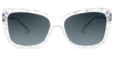 Edna Cateye Clear Sunglasses | Zeelool Glasses