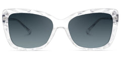 Edna Cateye Clear Sunglasses | Zeelool Glasses