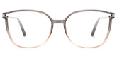 Rodz Square Gray-Pink Eyeglasses and Glasses Frames