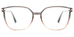 Rodz Square Gray-Pink Eyeglasses and Glasses Frames