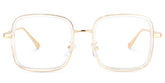 Ozzy Square Clear Glasses | Zeelool Glasses