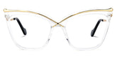 Winston Butterfly Clear Frame Glasses | Zeelool Optical