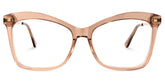 Isaebella Butterfly Beige Frame Glasses | Zeelool