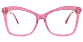 Isaebella Butterfly Bright-Pink Eyeglasses and Fantastic Frame