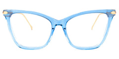 Hilary Butterfly Blue Glasses | Zeelool Glasses