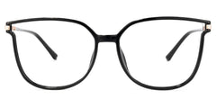 Rodz Square Black Frame Glasses with Prescription Lens