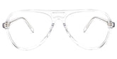Erwin Geometric Clear Glasses | Zeelool Glasses