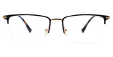 Simms Square Black Glasses | Zeelool Glasses