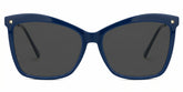 Isaebella Butterfly Blue Frame Glasses | Zeelool Optical