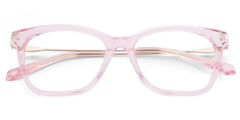 Pink Frame Eyeglasses, Butterfly Glasses