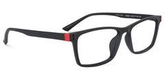 Cheche Rectangle Black Eyeglasses for Women and Men