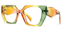 Sileidy Geometric Multicolor Funky Frame Glasses | Zeelool